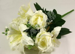 Kytica ruža ľalia hortenzia x12  JX1325-CR